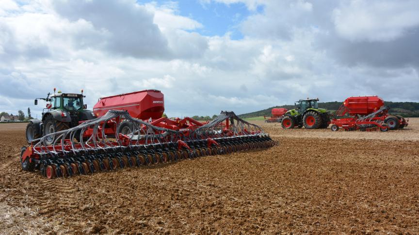 La gamme Horsch s’étend, à la fois pour les grandes plaines de l’Est et pour les marchés occidentaux tels que la France ou la Belgique.